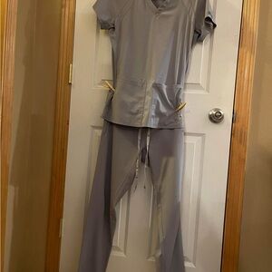 Grey Scrub Set